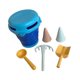 thumbnail image 5 of Juego De Juguetes De Playa Para Ni?os, Herramientas Para Excavar Arena, Para Ni?os De 3 A 10 A?os, Regalo De Cumplea?os Para Ni?as, Color Azul, 5 of 5