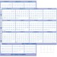 thumbnail image 1 of Calendario de pared DLY Oasis 61 x 91 cm 2027 Plegable y Borrable, 1 of 8