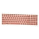 thumbnail image 2 of Cubierta de Teclado de Silicona para Notebook HP de 15.6'', Rosa, 2 of 3