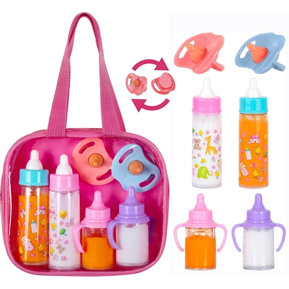 Set de alimentación para muñecas Fash n Kolor® My Sweet Baby, 6 piezas