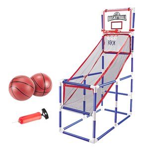 Bothyi - Juego De Arcade De Aro De Baloncesto Para Niños, Juego Deportivo Interior Y Exterior Para Niños, 2 Bolas