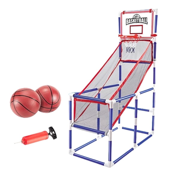 Juego De Arcade De Aro De Baloncesto Para Niños, Juego Deportivo Interior Y Exterior Para Niños, 2 Bolas