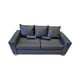 thumbnail image 3 of Sofa Tres Cuerpos Gris Oscuro Lino, 3 of 3