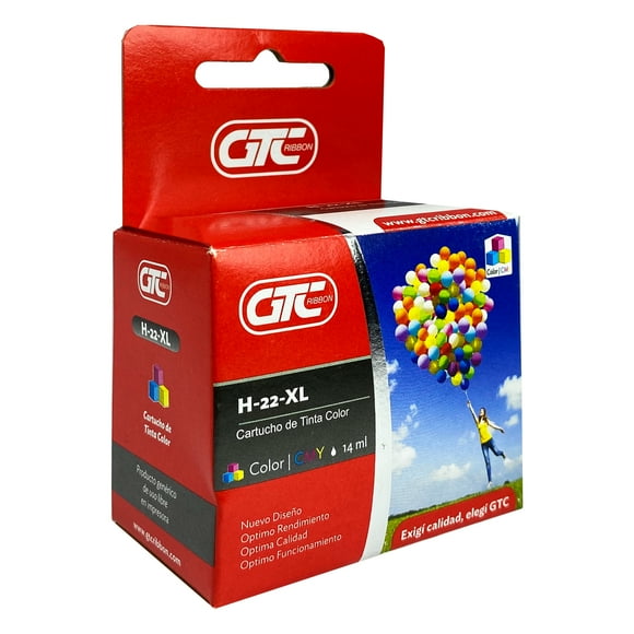 Cartucho Para HP H22XL 22XL Tricolor 14ml