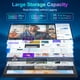 thumbnail image 2 of Tablet Gleeso Android 15 10" 20 GB de RAM 128 GB de ROM 1 TB TF, 2 of 7