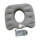 thumbnail image 2 of Almohada de rosquilla inflable, cojín de asiento, suave, transpirable para cojón, cojín de donas portátiles, cojín de hemorroides para el hogar de la Gris, 2 of 5