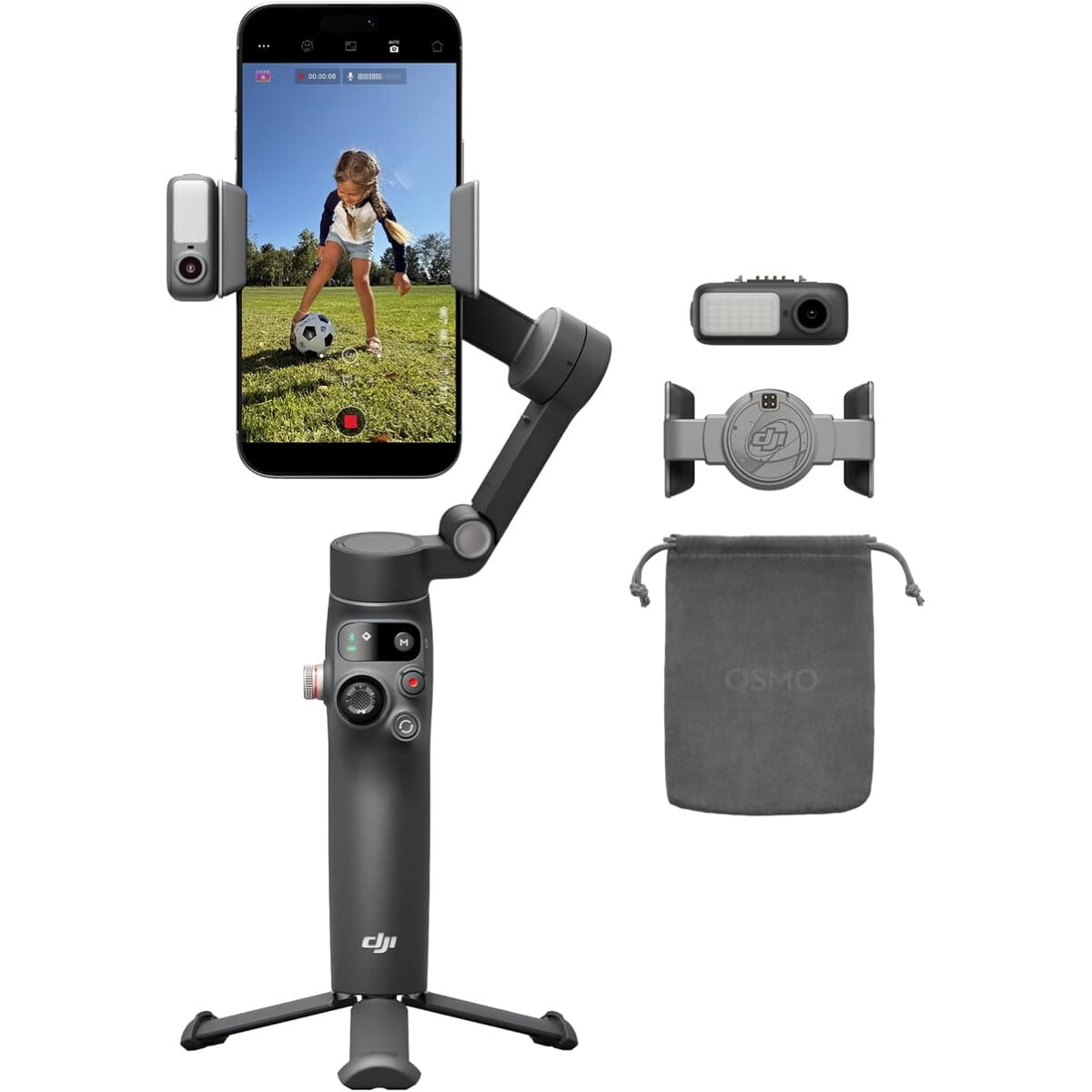 Gimbal Estabilizador Dji Osmo Mobile 8 Combo Seguimiento Avanzado