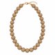 thumbnail image 2 of Collar Balloon Chicle Chunky De Cuentas Medianas Unisex beige 22, 2 of 3