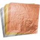 thumbnail image 1 of Hojas de Pan de Oro Paxcoo 5.5x5.5cm 300 Unidades Metalizadas, 1 of 3