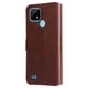 thumbnail image 3 of Funda Billetera para Realme C21 con Porta Tarjetas y Soporte Ajustable Marrón, 3 of 6