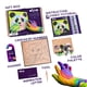 thumbnail image 3 of Set de arte para pintar por números para niños OKTO con arcilla de secado al aire Panda, 3 of 8