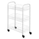 thumbnail image 1 of Organizador Cocina Metal Blanco Ruedas 61 x 27 CM, 1 of 3