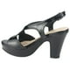 thumbnail image 2 of Sandalia Chalada Mujer Cosimo-13A Negro Casual, 2 of 7