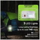 thumbnail image 2 of Lámpara Emergencia Ecológica para Terremotos y Campamentos 10 Mil Horas Vida útil, 2 of 3