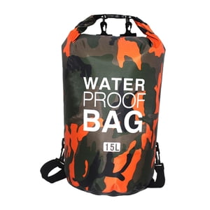 Ioensy - Mochila Impermeable Mochila Flotante De Almacenamiento De Bolsillo Para Kayak Canoa Camping Naranja