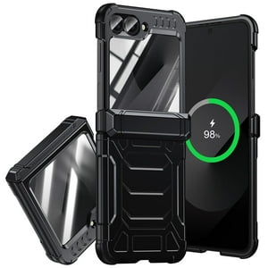Funda De Teléfono Kaiiecal Rugged Hinge Para Samsung Galaxy Z Flip6