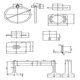 thumbnail image 2 of Kit Accesorios Baño Mossini 5 Piezas 5 piezas Metal Stretto Kit accesorios Mossini Cromo, 2 of 2