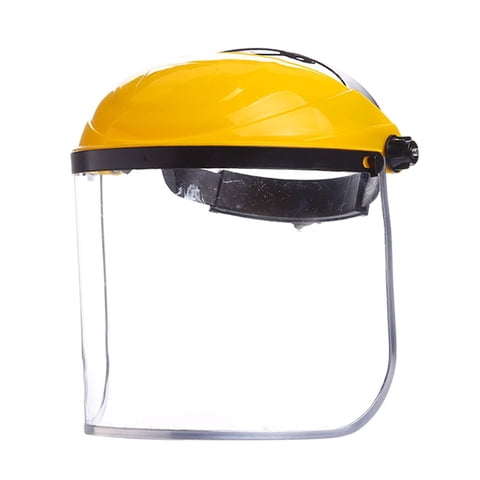 Ioensy - Protector Facial Transparente Protector Antiaceite Herramientas Antivaho Ajustables Para Cocina Amarillo