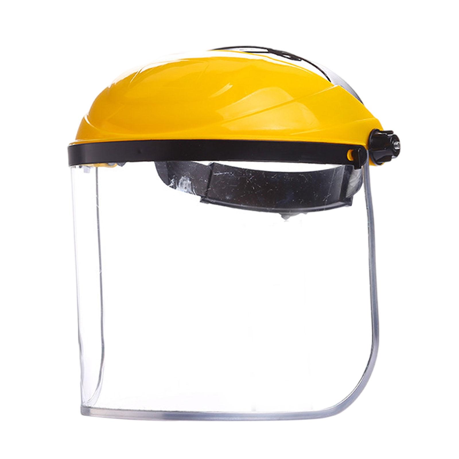 Ioensy - Protector Facial Transparente Protector Antiaceite Herramientas Antivaho Ajustables Para Cocina Amarillo