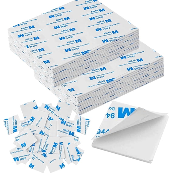 Cinta de espuma YGPHO 27x27x2 mm 400 uds de doble cara
