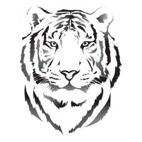 Rienda Libre Graphics - Decomural Tiger Portrait Ws-44902
