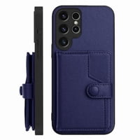 Foxdock Funda Para Samsung Galaxy S23 Ultra Con Bloqueo Rfid - Diseño Elegante Con Cierre De Botón