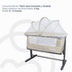 thumbnail image 3 of Cuna Colecho con Mosquitero MySide LX Beige Bebesit, 3 of 7