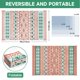 thumbnail image 3 of Alfombra exterior Kalafun 183x274 cm impermeable reversible para patio, 3 of 7