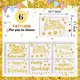 thumbnail image 2 of Sticker Globo Outus Happy Birthday 12 piezas Oro PVC, 2 of 3