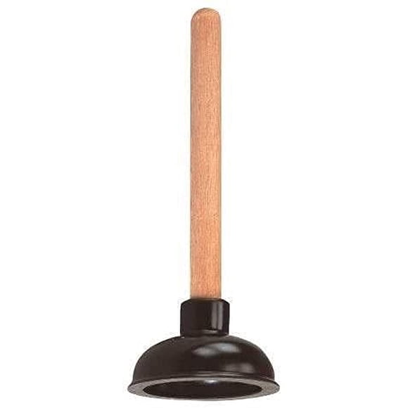 Destapador de drenaje pequeño Rocky Mountain Goods con cabeza de goma de 4 pulgadas