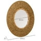 thumbnail image 3 of Espejo Redondo Fibra Natural 39cm Taller Sin Fronteras, 3 of 3