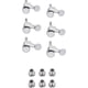 thumbnail image 1 of Afinadores Fender Deluxe Locking cromados para guitarra – paquete de 6, 1 of 3
