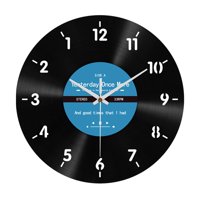 Bothyi - Reloj De Pared Al Revés, Reloj Decorativo De 12 Pulgadas Para Oficina, Comedor, Sala De Estar