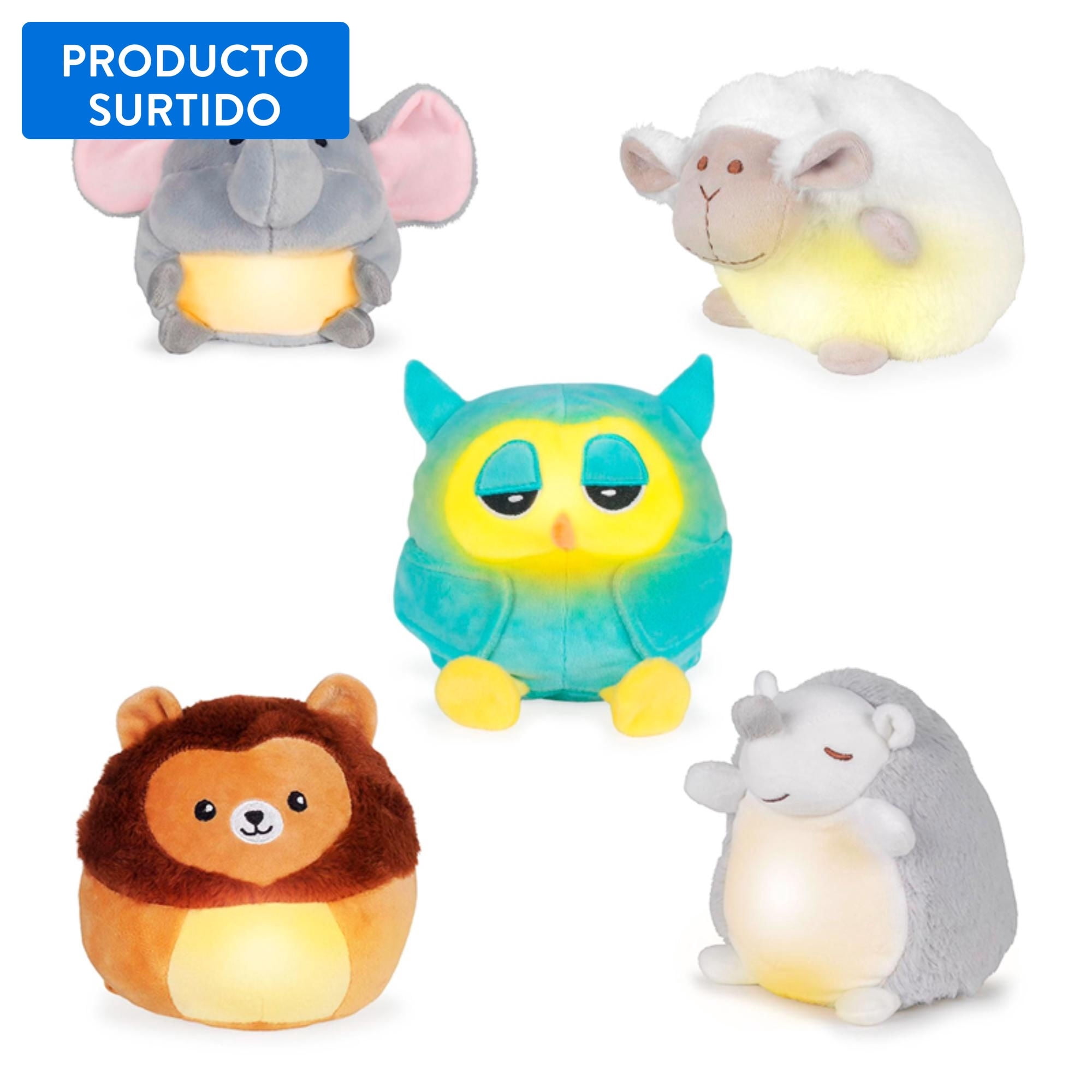 Animales Calmantes Con Música Y Luz Play And Smile, Producto Surtido 1 Un. Otras Marcas