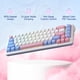 thumbnail image 2 of Teclado para Gaming Redragon K709 PRO 65% Inalámbrico RGB 68 Teclas, 2 of 9