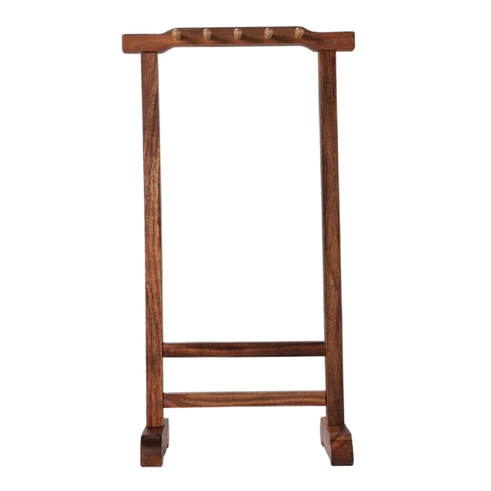 Bothyi - Soporte Para Bolígrafo Con Pincel De Caligrafía, 10 Ganchos Colgantes Retro Para Oficina, Regalos De Vacaciones, Palisandro