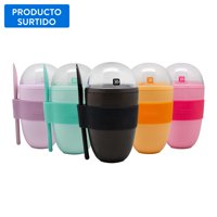 Vaso Yoghurt 330Ml Polipropileno, Color Surtido 1 Un 1 Piezas  Keep