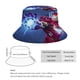 thumbnail image 2 of Iron Man Sombrero bucket para adultos, gorra de protección solar, sombrero de pescador plegable para viajes al aire libre, pesca y actividades de verano, 2 of 6