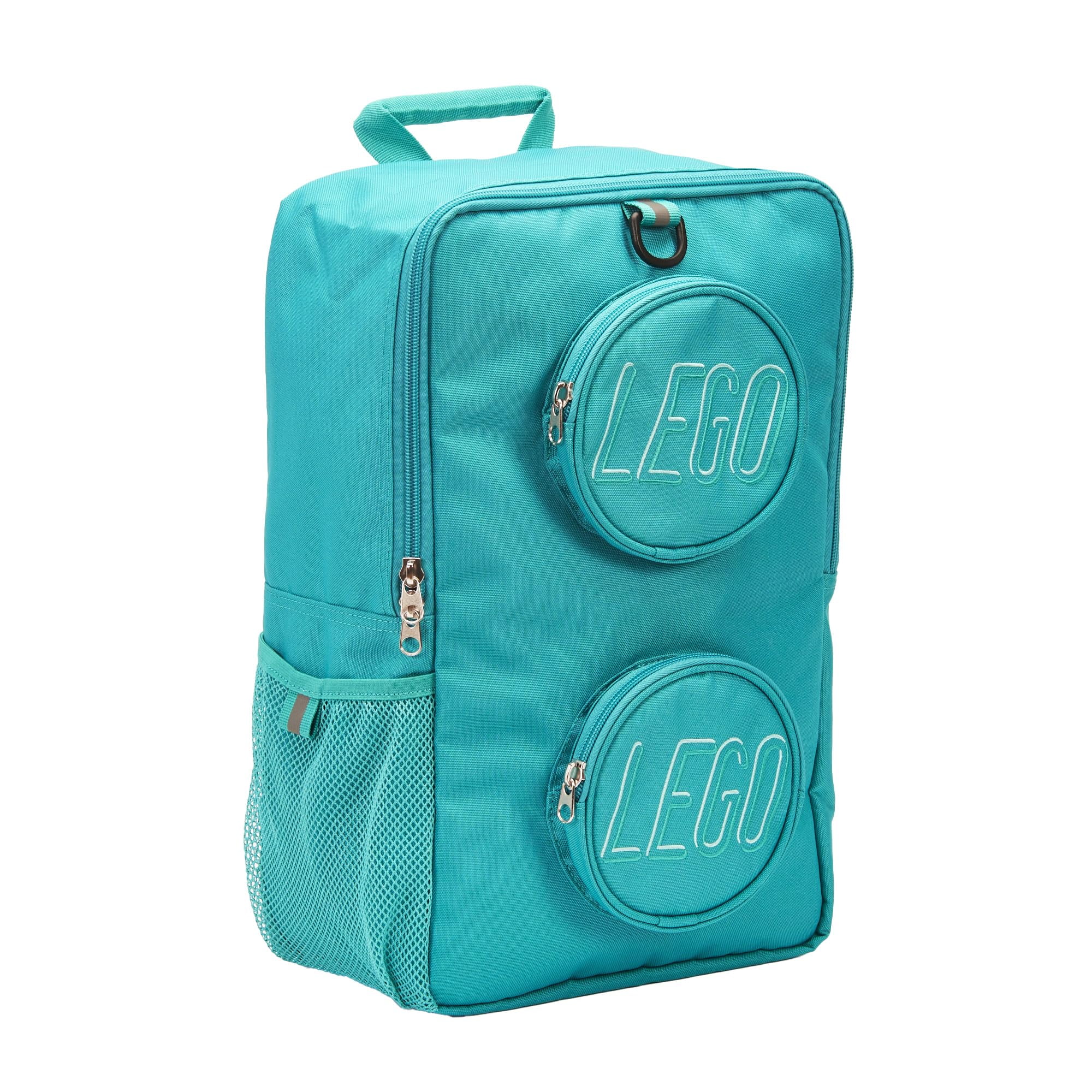 Mochila Lego Brick Teal Para La Escuela, Los Viajes Y El Trabajo