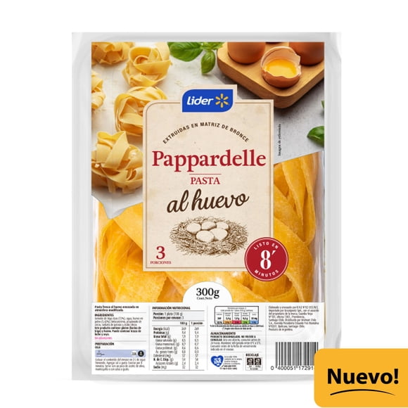 Pasta Fresca Pappardelle Al Huevo, 300 g