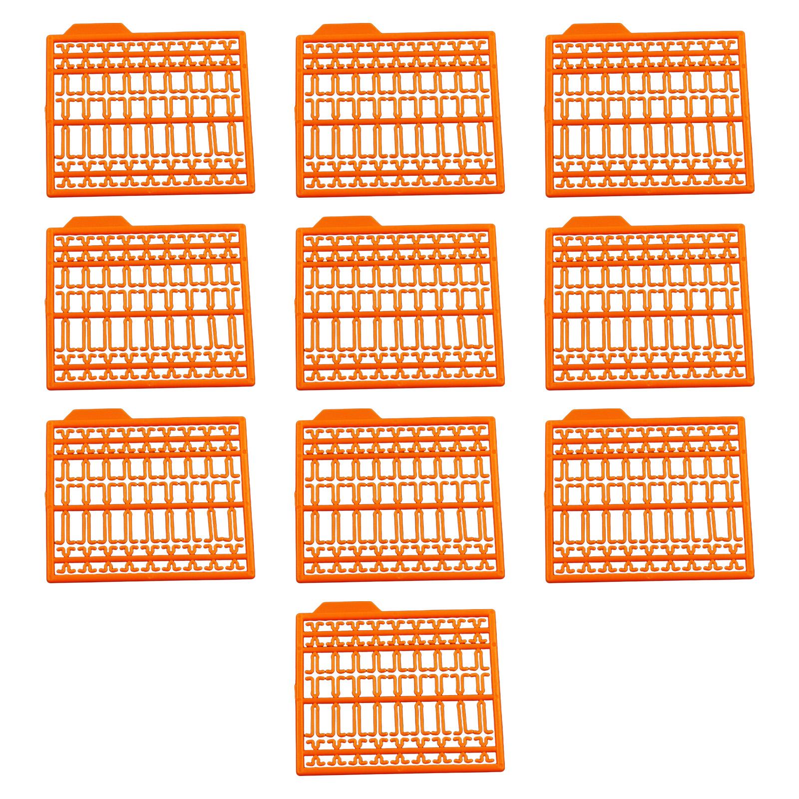 Magideal - 10 Uds. Tapón De Cebo De Pesca De Carpa, Carne De Bagre, Boilies De Maíz, Accesorios De Tapón, Aparejo Para El Cabello, Aparejos De Pesca Naranja