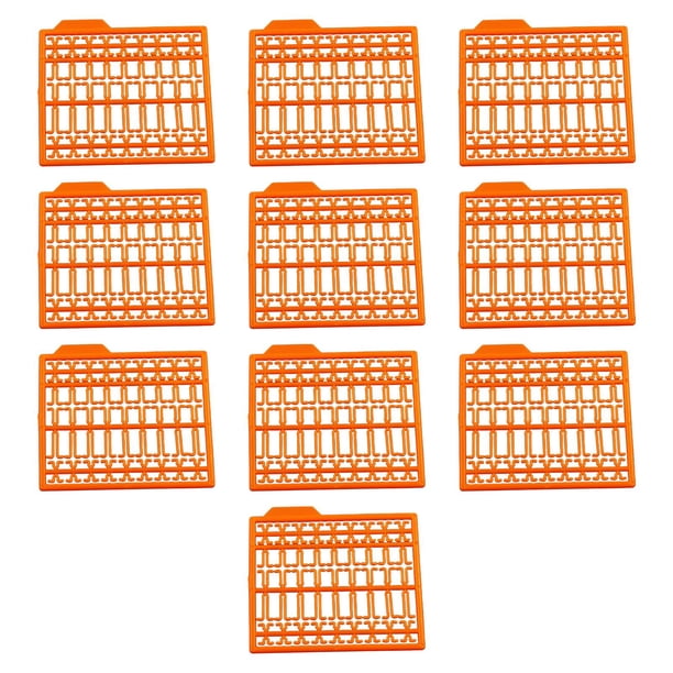 10 Uds. Tapón de cebo de pesca de carpa, carne de bagre, Boilies de maíz, accesorios de tapón, aparejo para el cabello, aparejos de pesca Naranja
