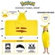 thumbnail image 2 of Toalla con capucha Franco Kids, Pokémon Pikachu, algodón, 24 x 50, 2 of 2