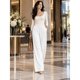 thumbnail image 1 of Pantalón Palazzo Mujer Algodón Cintura Elasticada Con Lazo, 1 of 6