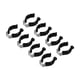thumbnail image 2 of 8x Clips Soporte Soporte Lámpara Forma U Tubo LED Reemplazo T8, 2 of 6