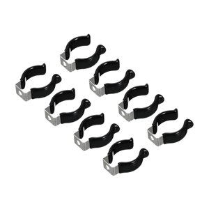 Ioensy - 8X Clips Soporte Soporte Lámpara Forma U Tubo Led Reemplazo T12