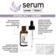 thumbnail image 2 of Sérum facial CLARA'S NEW YORK Lavanda en escualeno 30 ml con vitamina E, 2 of 3