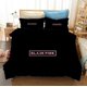 thumbnail image 1 of Black_pink 3 Pcs Comforter Set with 2 Pillowcases,Blackpin_k Bedding Set Sheet Set for Kids Adults,All Season Lightweight, 1 of 5