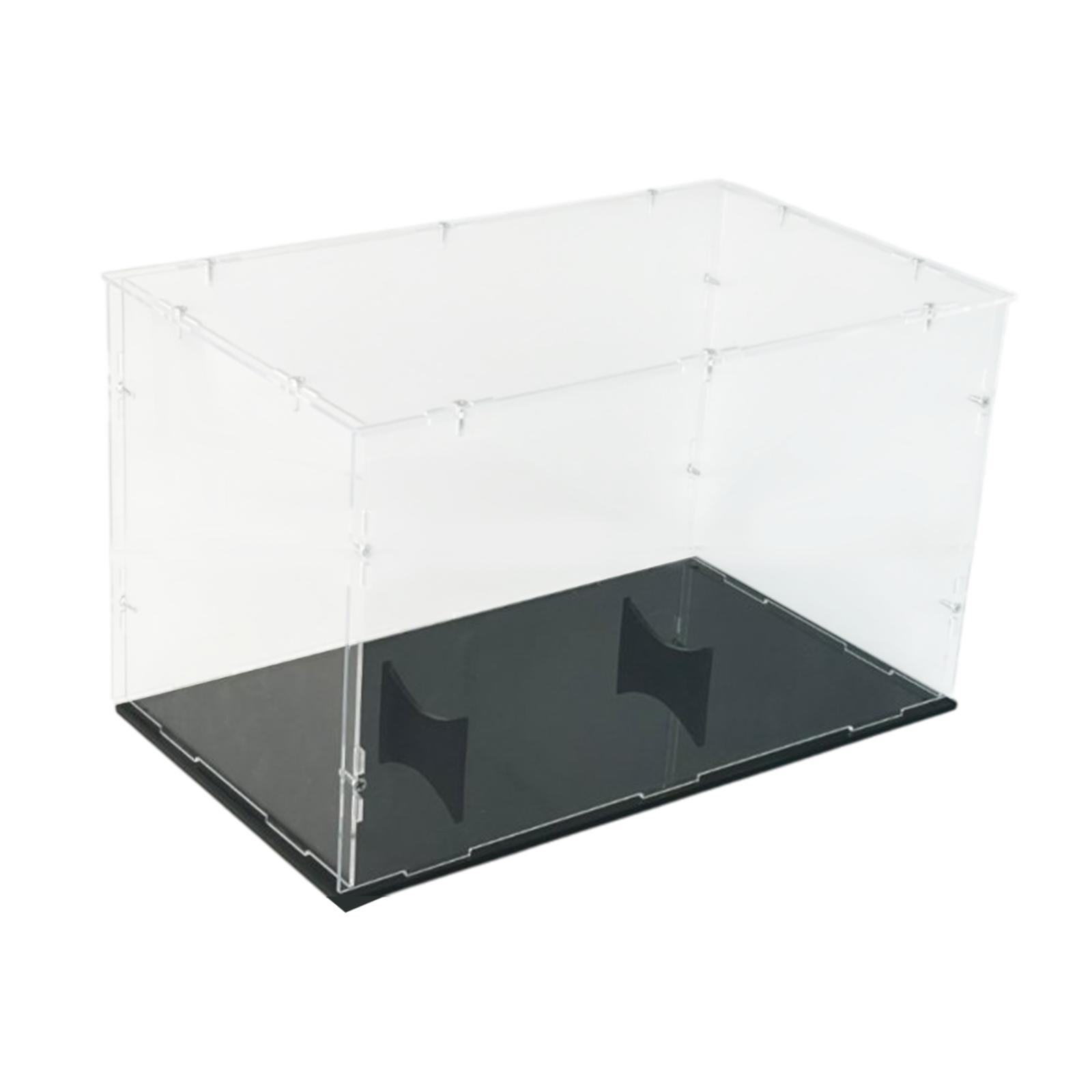 Magideal - Caja De Pantalla De Bola De Rugby Acrílico 125X7X74 Pulgadas Accesorios Versátiles Versátiles De Los Recuerdos De Peso Resistente Al Polvo De Peso Tra Estilo B