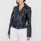 thumbnail image 3 of Chaqueta Mujer Biker Ecocuero Negro Corona, 3 of 5